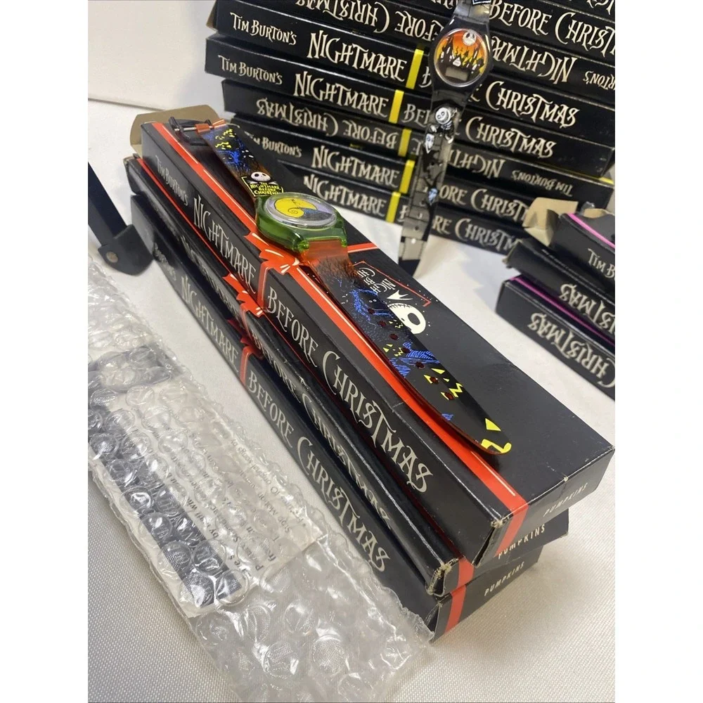 Night Before Christmas Burger King Watch Lot of 15 (3 Pink, 9 Yellow, 3‎ Red)